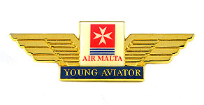 Air Malta Young Aviator Wings