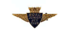 British Overseas Airways Corporation Junior Jet Club Wings