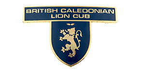 British Caledonian Lion Cub Wings