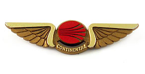 Continental Airlines Wings