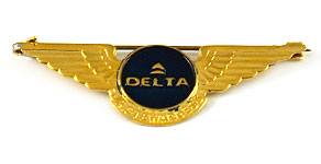Delta Air Lines Junior Stewardess Wings