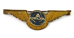 Delta Air Lines Jr. Stewardess Wings