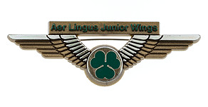 Aer Lingus Junior Wings (upside-down shamrock)