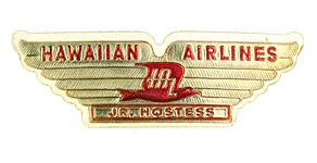 Hawaiian Airlines Jr. Hostess Wings