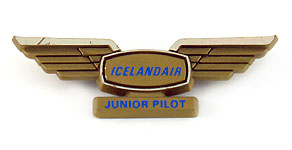 Icelandair Junior Pilot Wings