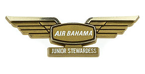 International Air Bahama Junior Stewardess Wings