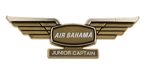 International Air Bahama Junior Captain Wings