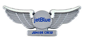 jetBlue Junior Crew Wings (Flat, Bold)