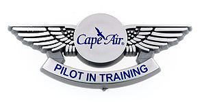 Cape Air Pilot in Training Wings
