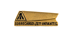 Mexicana Sobrecargo Jet Infantil Wings (facing right)