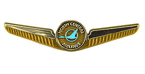 North Central Airlines Wings (Gold)