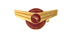Qantas Junior Jet Club Wings