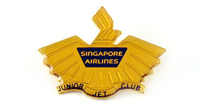 Singapore Airlines Junior Jet Club Wings