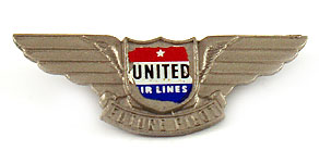 United Airlines Future Pilot Wings
