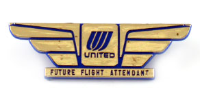 United Airlines Future Flight Attendant Wings