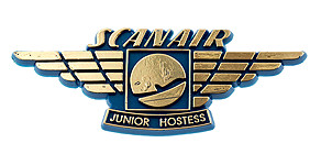 Scanair Junior Hostess Wings