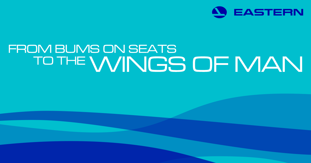 From bums on seats to the Wings of Man From bums on seats to the Wings of Man
