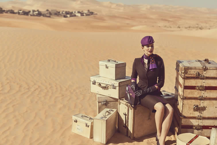 New Etihad flight attendant's uniform