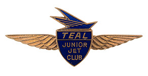Air New Zealand TEAL Junior Jet Club Wings