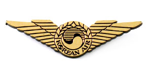 Korean Air Wings (gold)