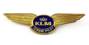KLM Junior Pilot Wings